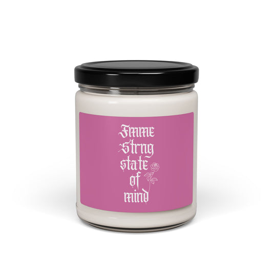 Product view of Fmme Strng State of Mind Scented Soy Candle