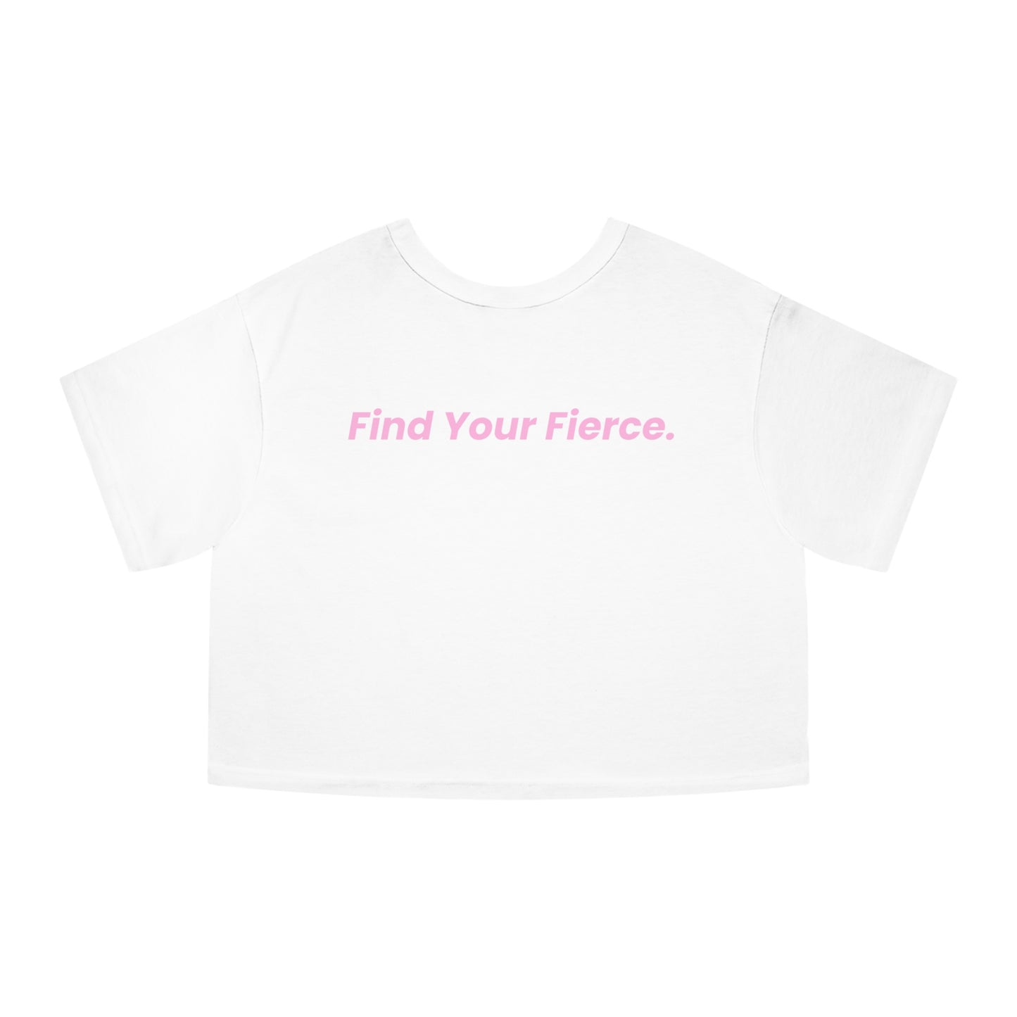 💖 “Fmme Strng” Cropped Logo Tee 🤍✨
