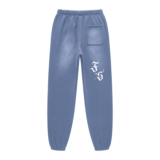 🍂 Cozy Sunfade 🌞 Fleeced Sweatpants 🖤