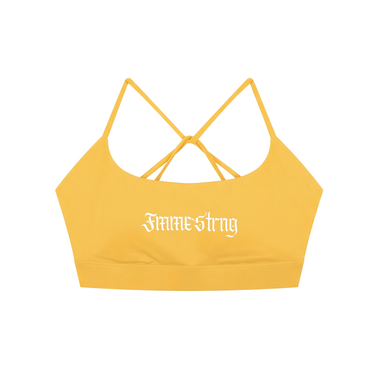 Strappy Criss Cross Yoga Sports Bra