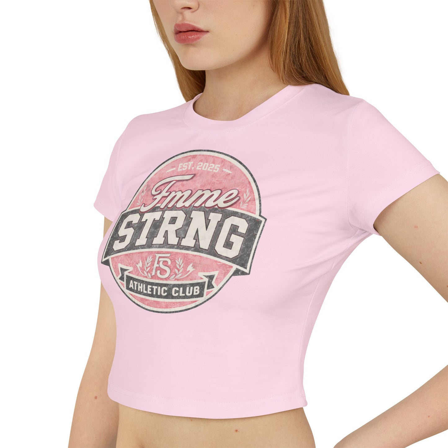Femme Strong Athletic Club Women's Baby Tee
