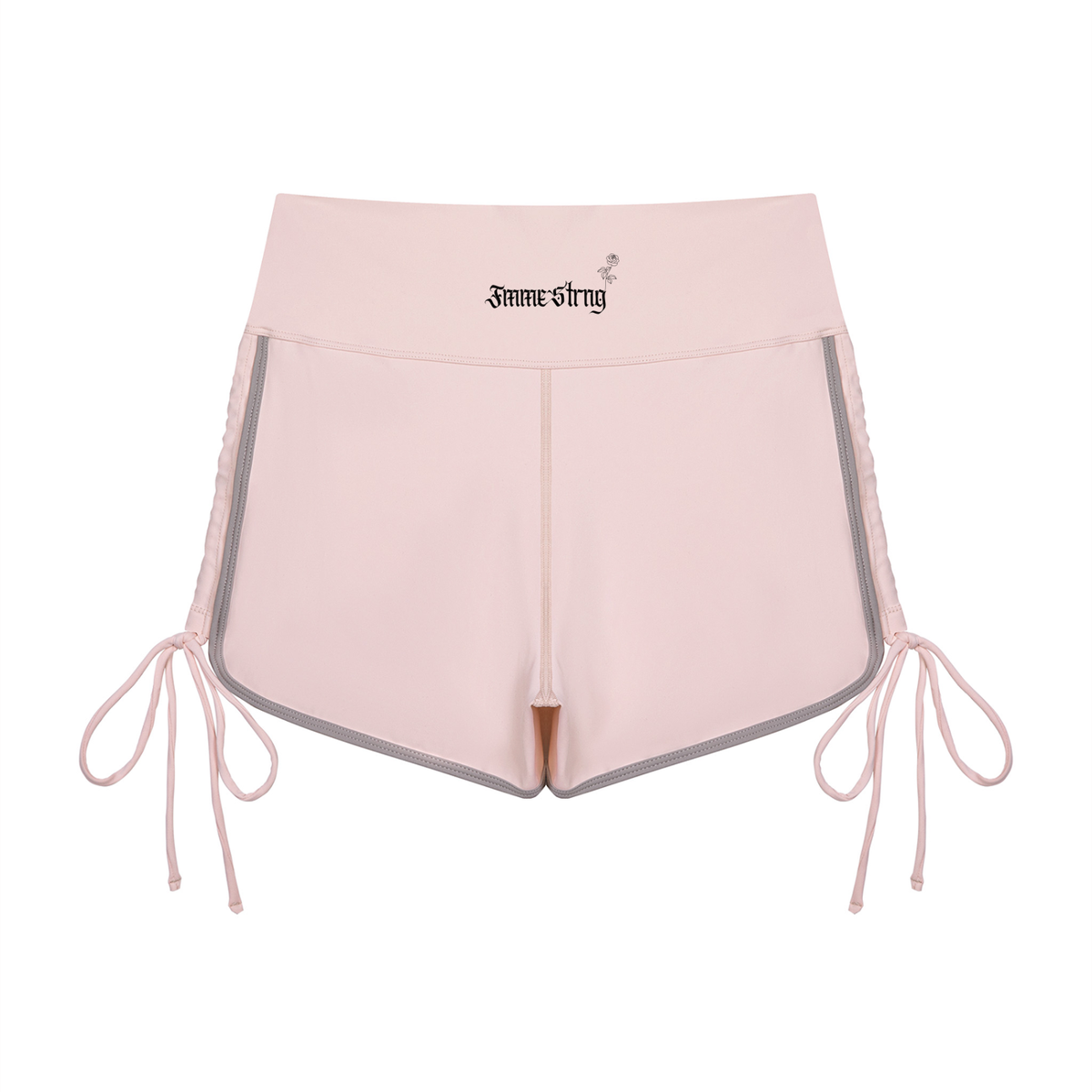 Women’s Color Block High Waisted Yoga Shorts