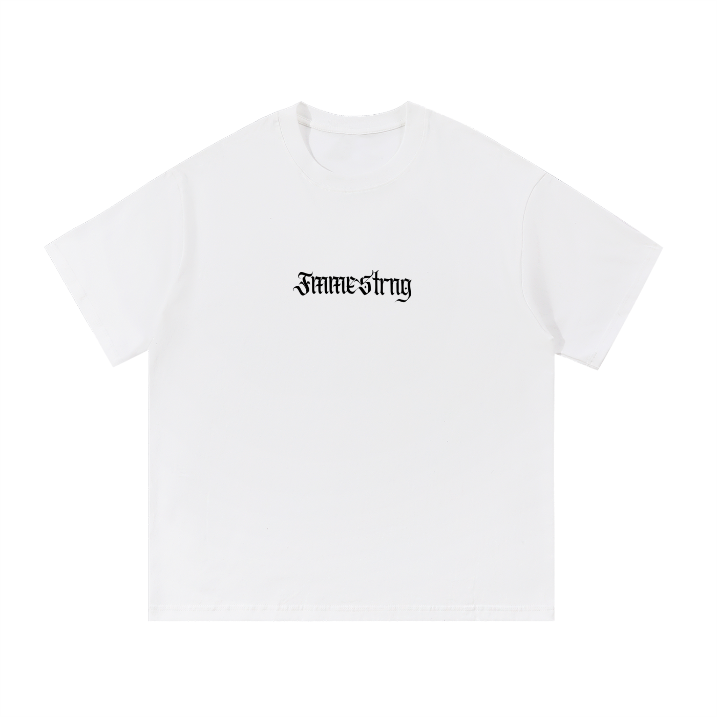 Fmme Strng Essential Cotton Tee 🤍✨ (Big Femme Energy 💅)