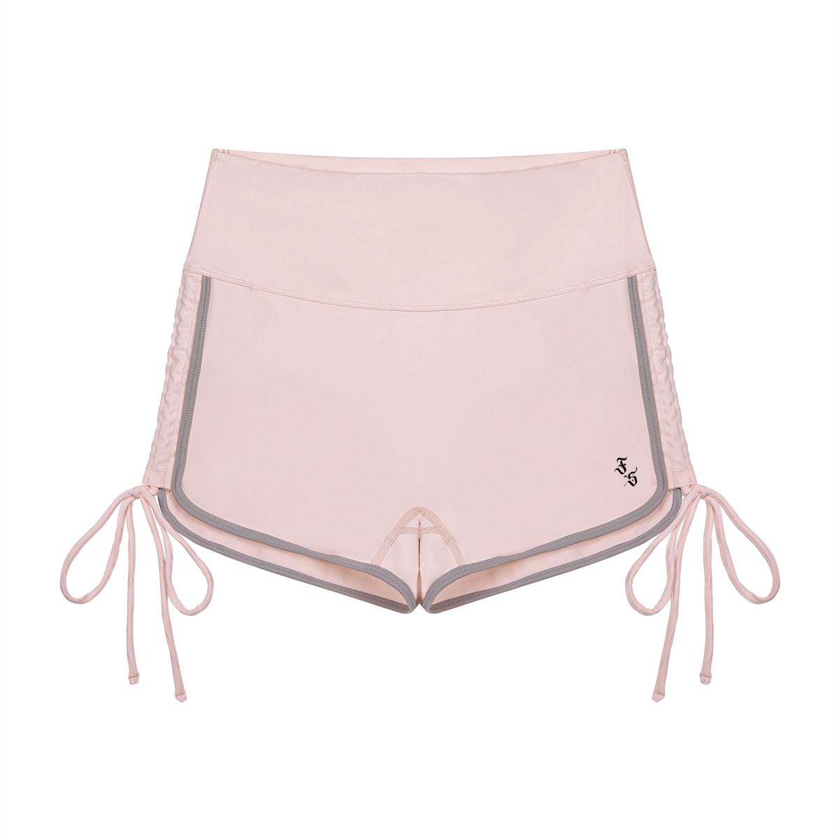 Women’s Color Block High Waisted Yoga Shorts
