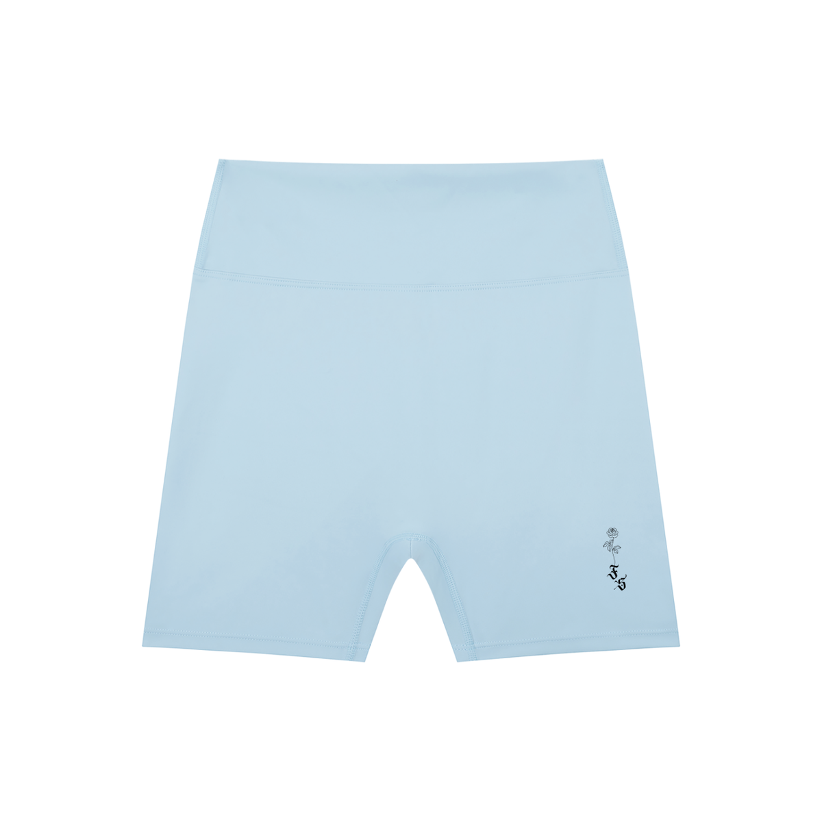 High-Waisted Blend Biker Shorts