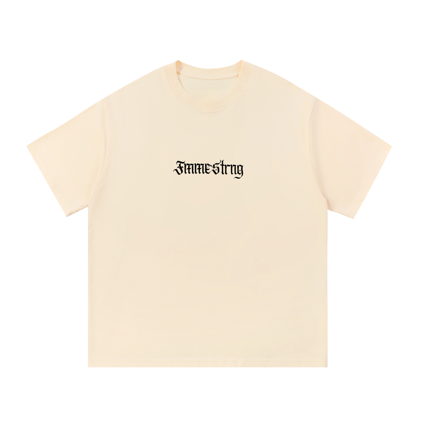 Fmme Strng Essential Cotton Tee 🤍✨ (Big Femme Energy 💅)