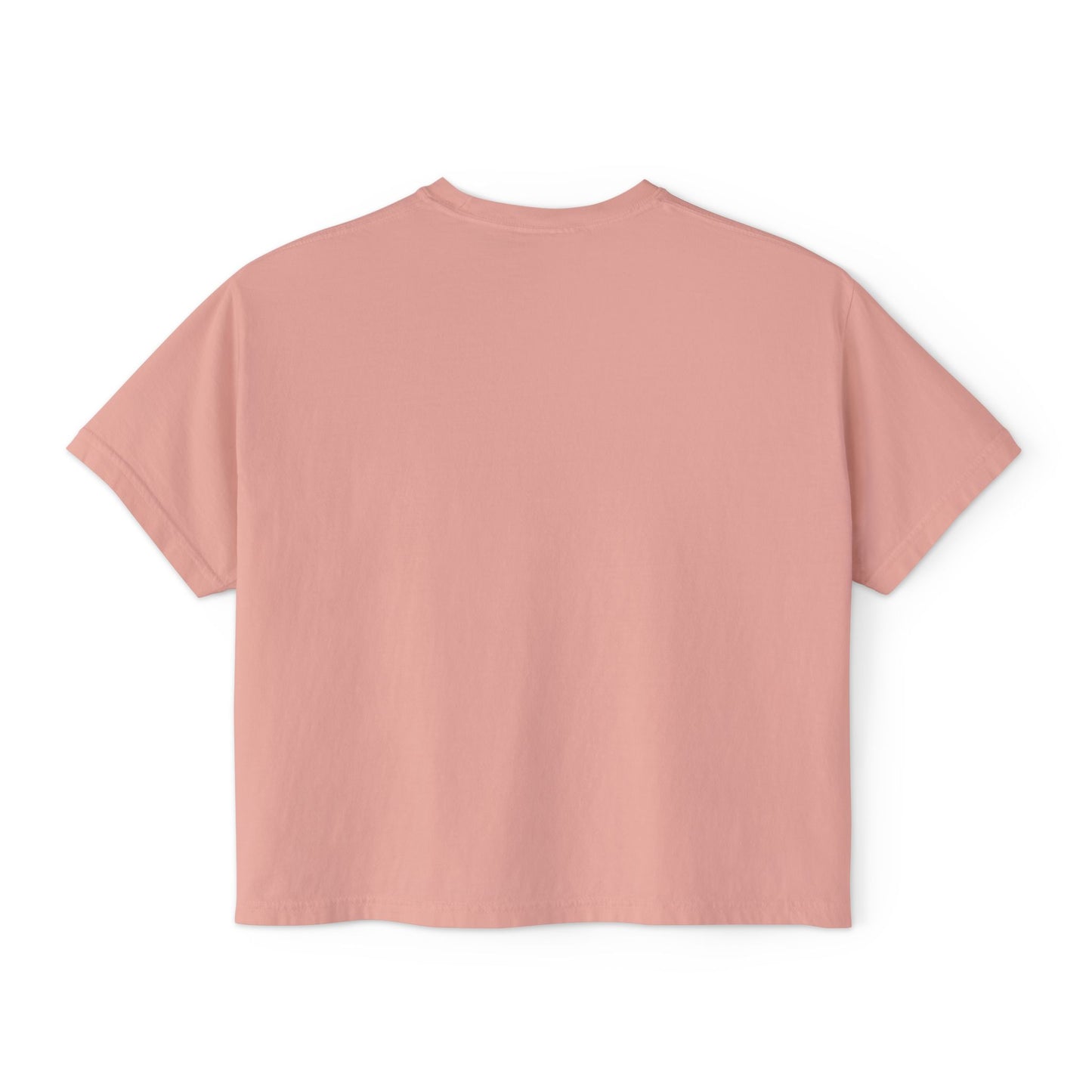 FSA Pink Collegiate Boxy Tee — Women's Casual Crop T-Shirt