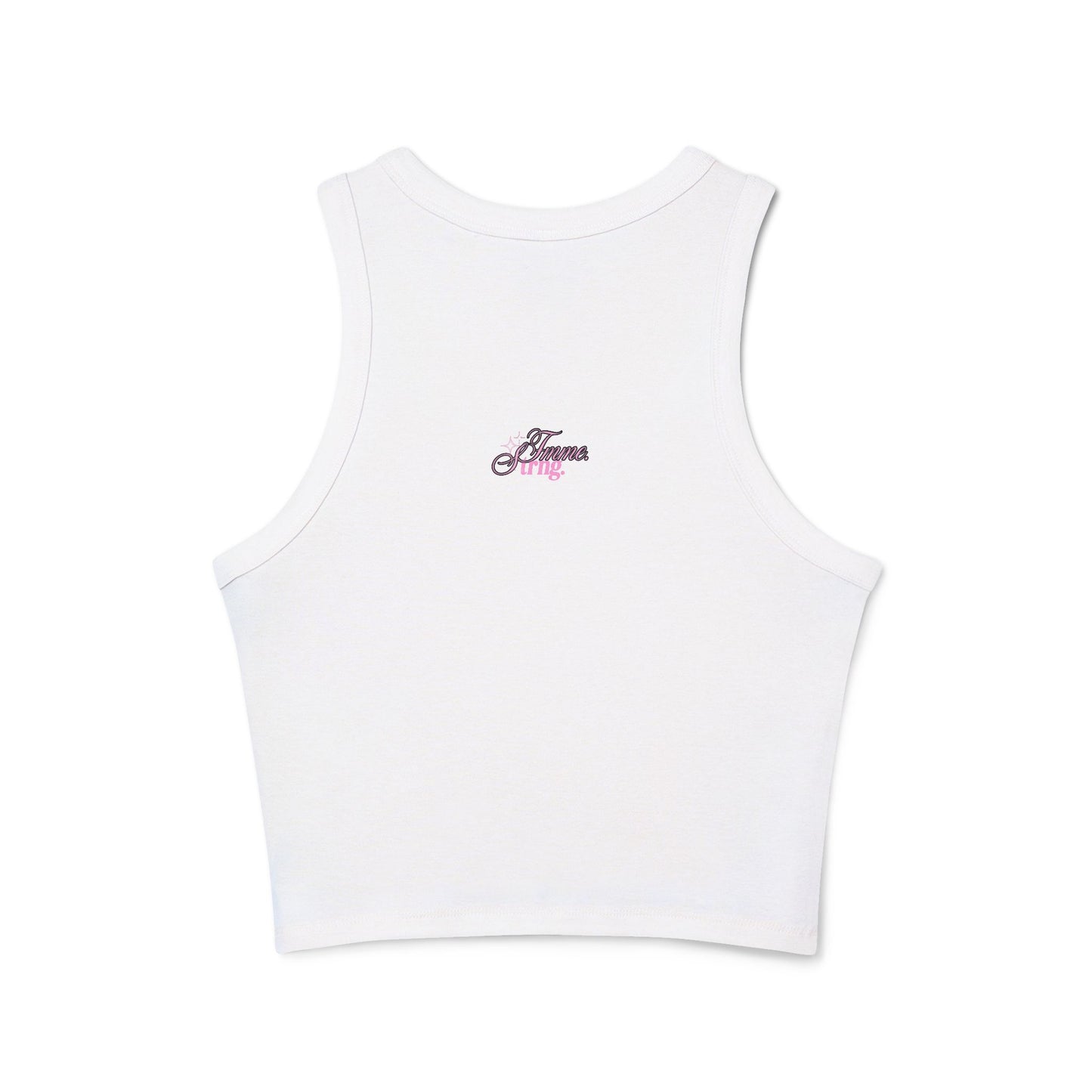 🍒 “Fmme Fit Camp” Cherry Crop Racerback Rib Tank 💖✨