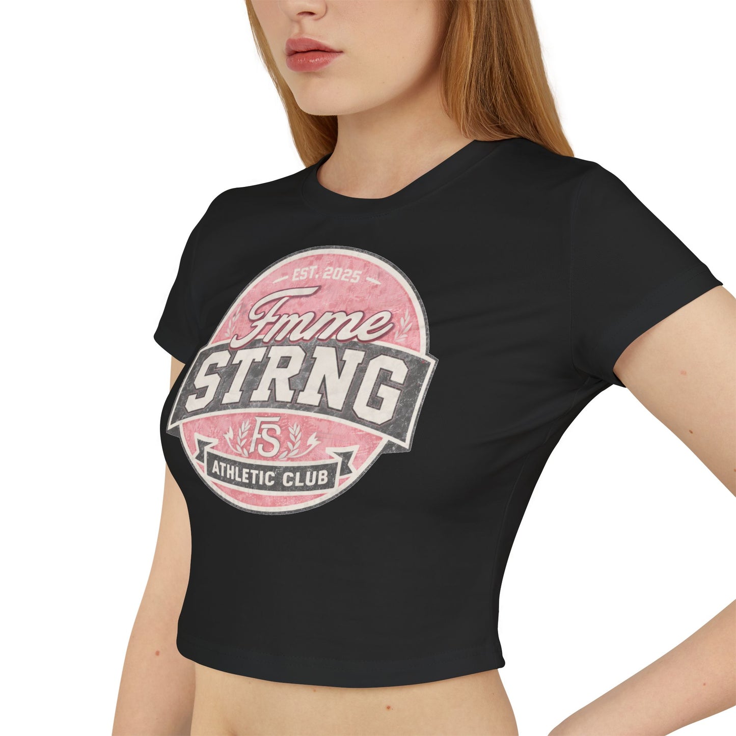 Femme Strong Athletic Club Women's Baby Tee