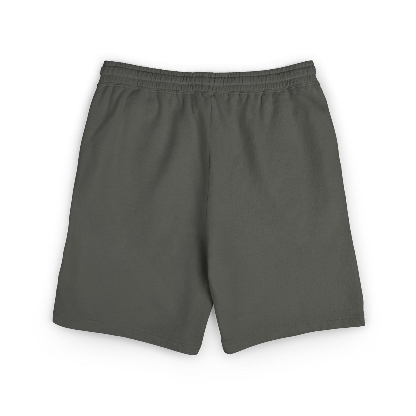 Embroidered Retro Monogram Sweat Shorts — "Established 2023" Lightweight Fleece