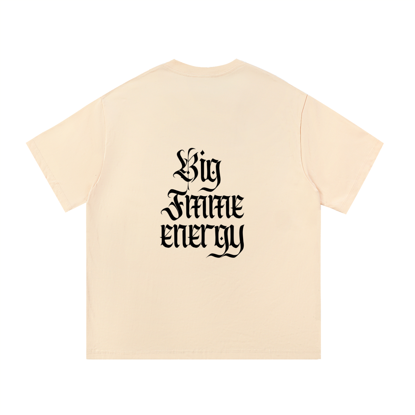 Fmme Strng Essential Cotton Tee 🤍✨ (Big Femme Energy 💅)
