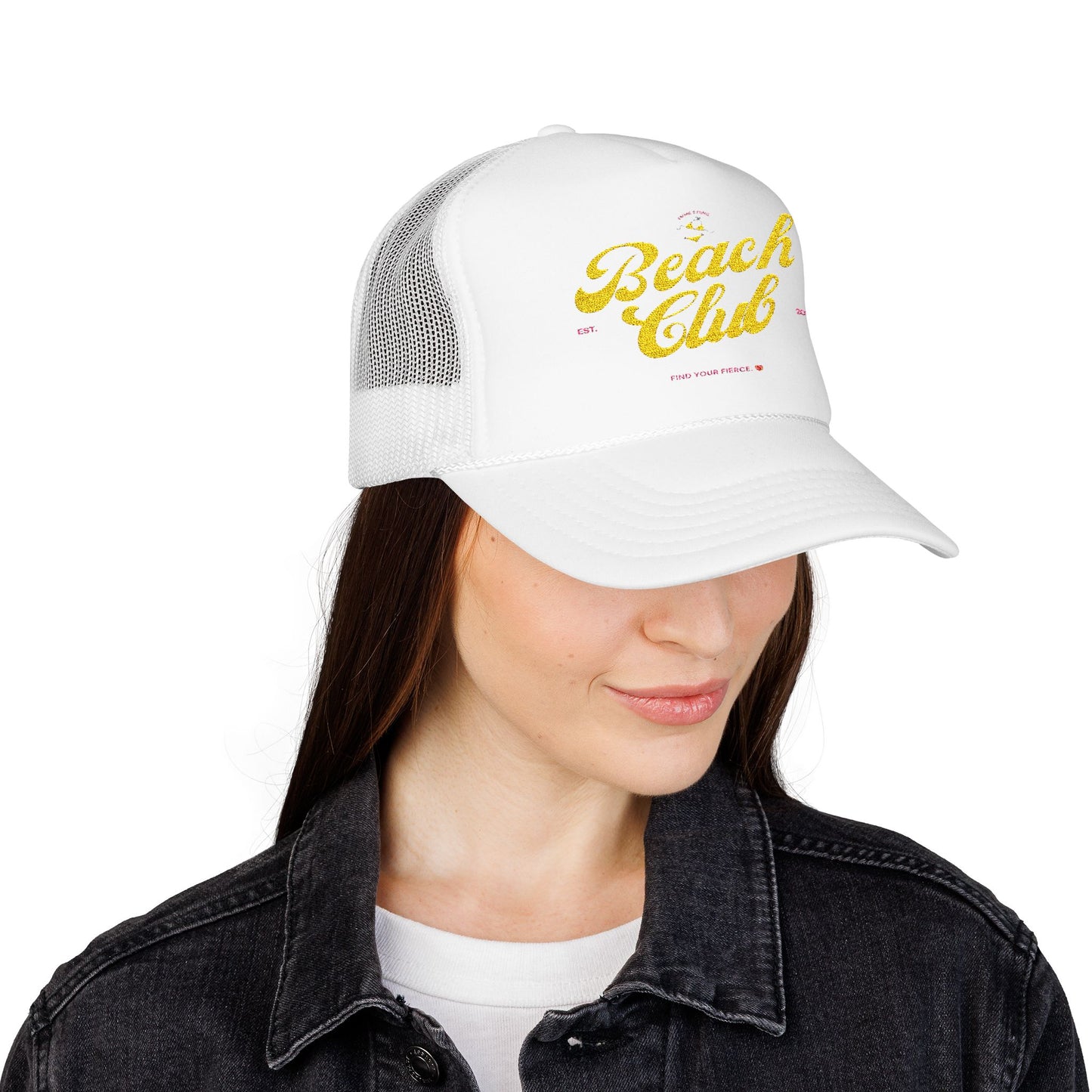 "Beach Club Baddie" Trucker 💛 🧢 ✨