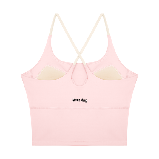 Women's Color Block Yoga Tank Top