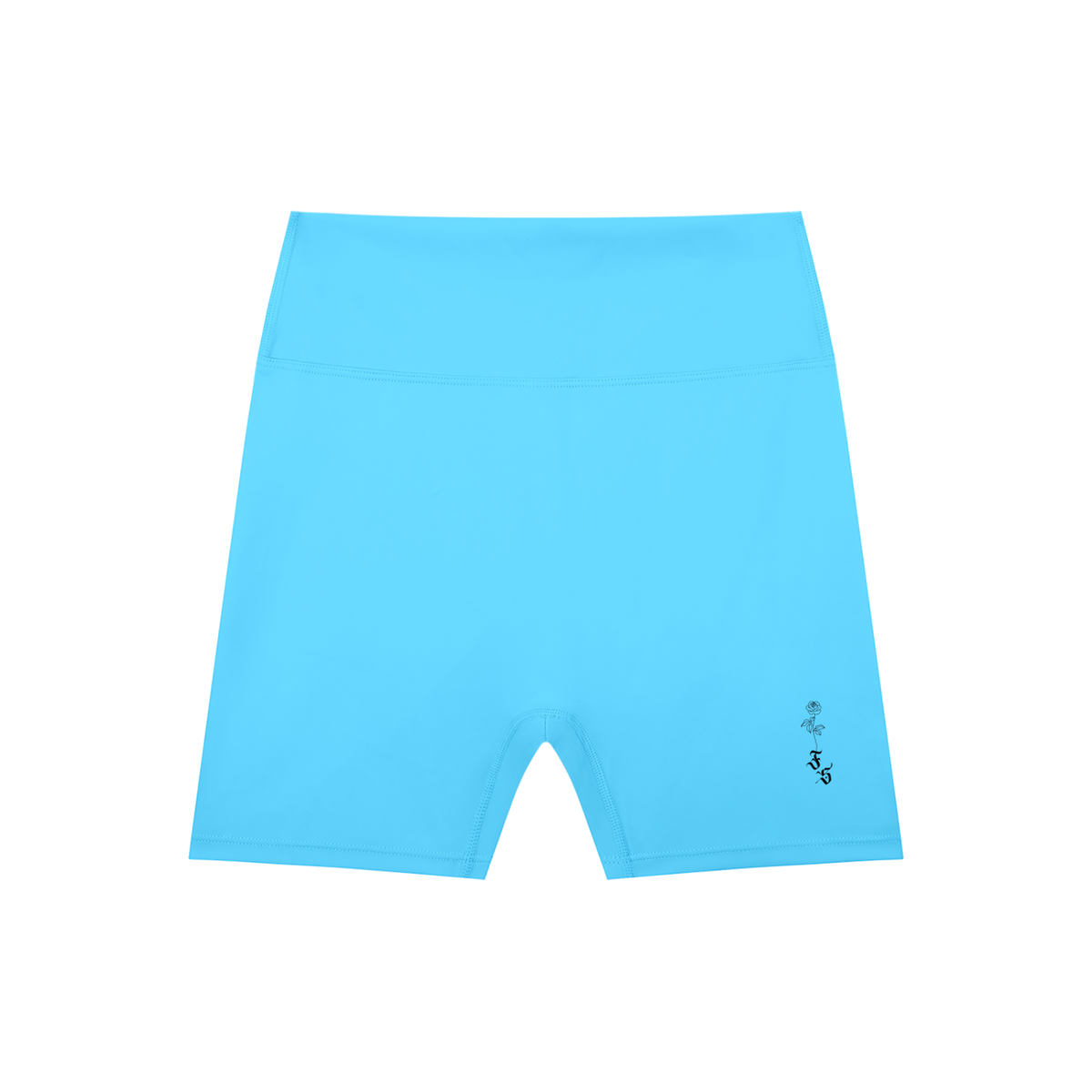 High-Waisted Blend Biker Shorts