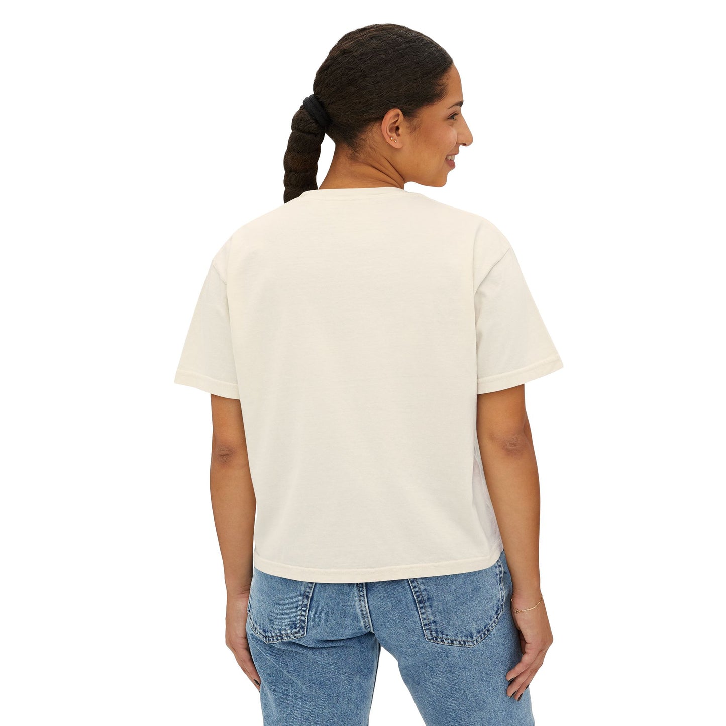 FSA Pink Collegiate Boxy Tee — Women's Casual Crop T-Shirt