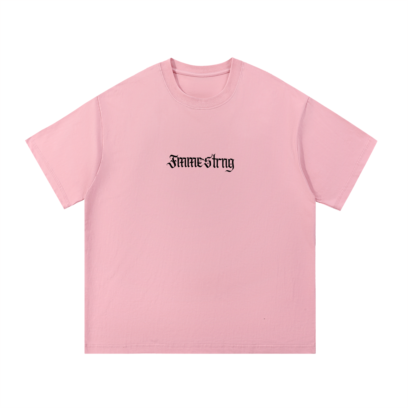 Fmme Strng Essential Cotton Tee 🤍✨ (Big Femme Energy 💅)