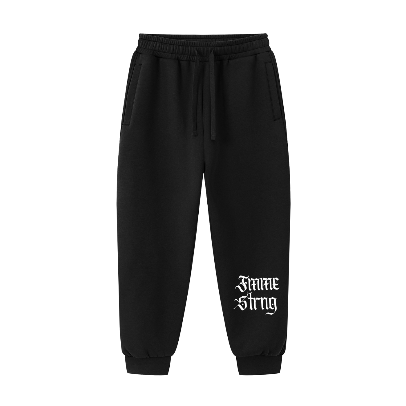 Cozy sweats,Fmme Strng Sweats,Logo Sweats,Black sweats,Navy Sweats,Fleece cotton sweats