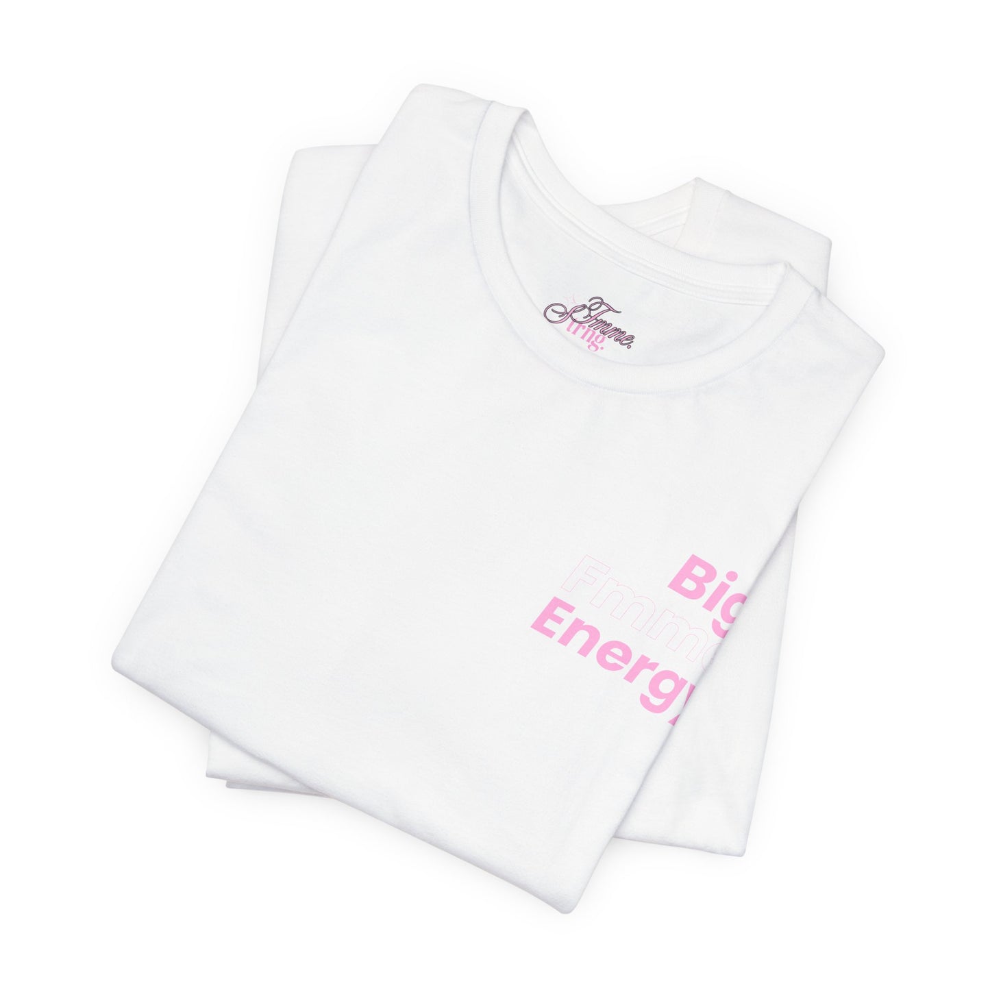 💖 “Fmme Strng State of Mind” Jersey Tee 🤍✨