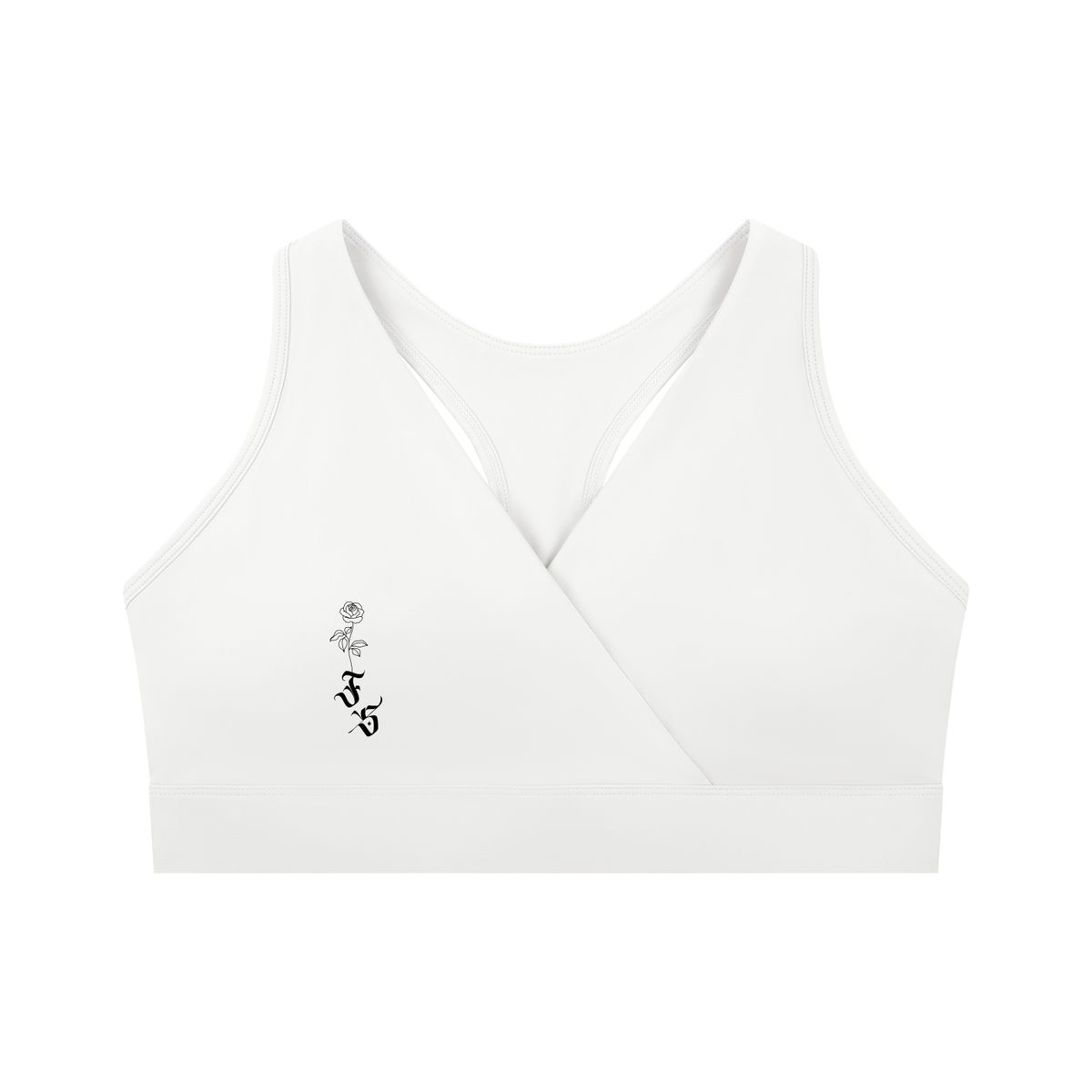 Women's Crossover V-Neck Sports Bra