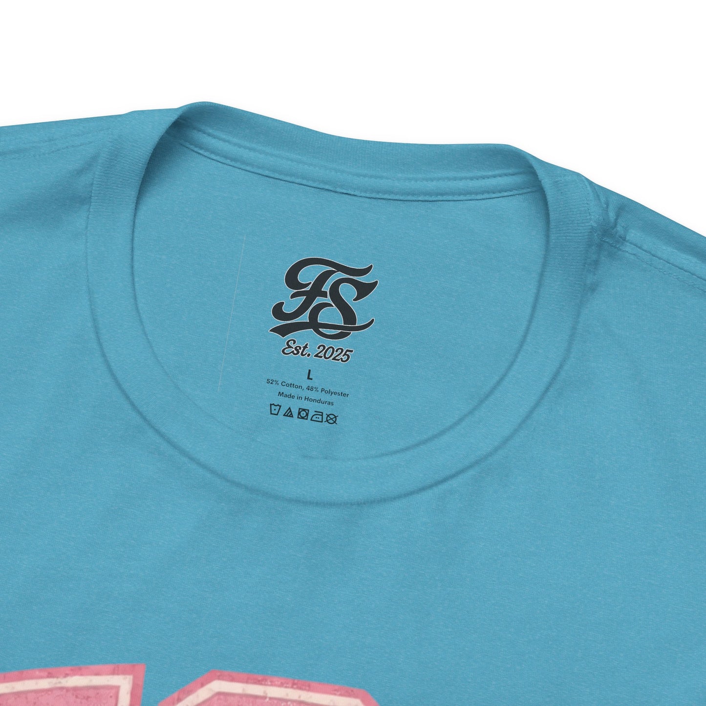 FSA Vintage Varsity Tee — Est. 2025 Pink College Shirt