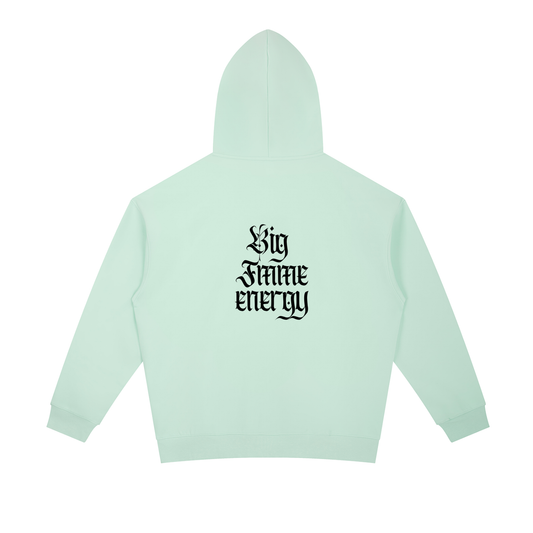 Heavyweight Fleece Hoodie: Big Fmme Energy (Black Text) 🖤 ✨
