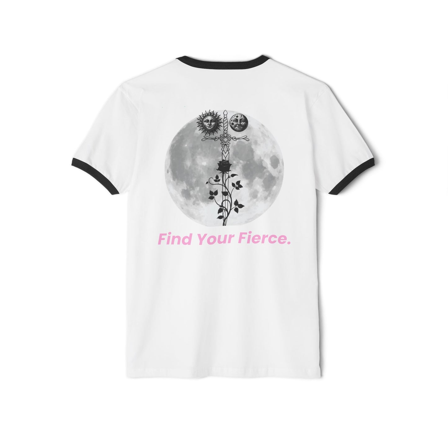 ☀️🌙 “Sun and Moon” Ringer Tee ✨🩶