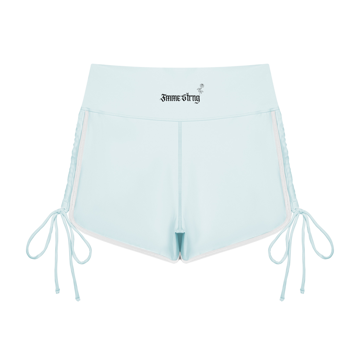 Women’s Color Block High Waisted Yoga Shorts