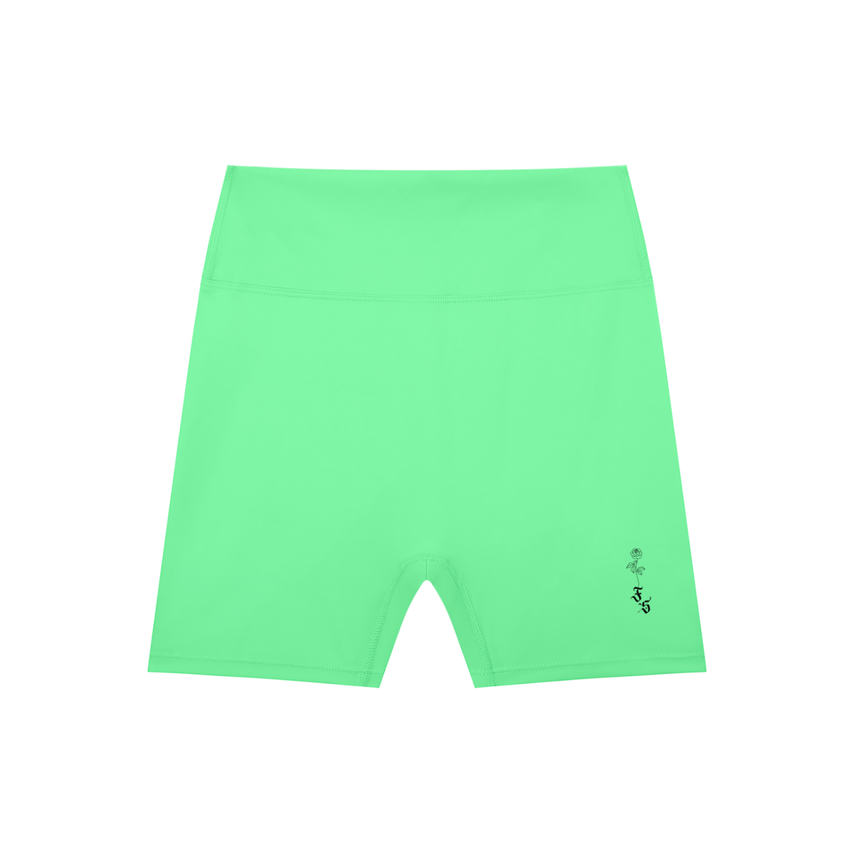 High-Waisted Blend Biker Shorts