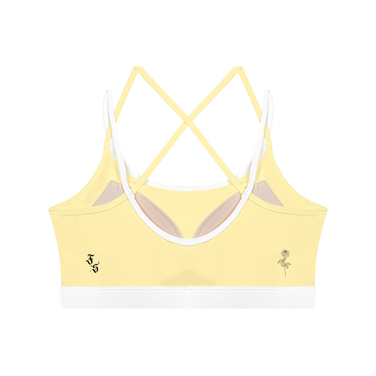 Women's Color Block Yoga Sports Bra