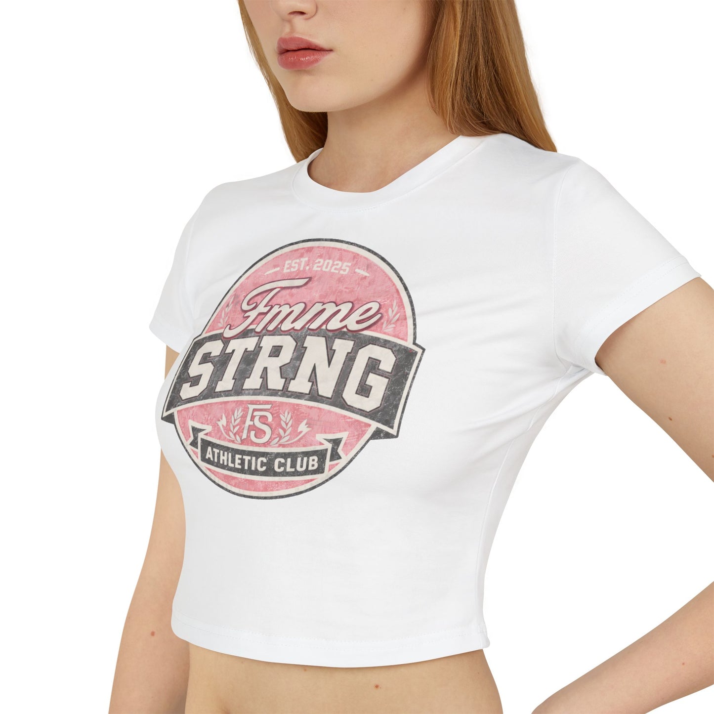 Femme Strong Athletic Club Women's Baby Tee