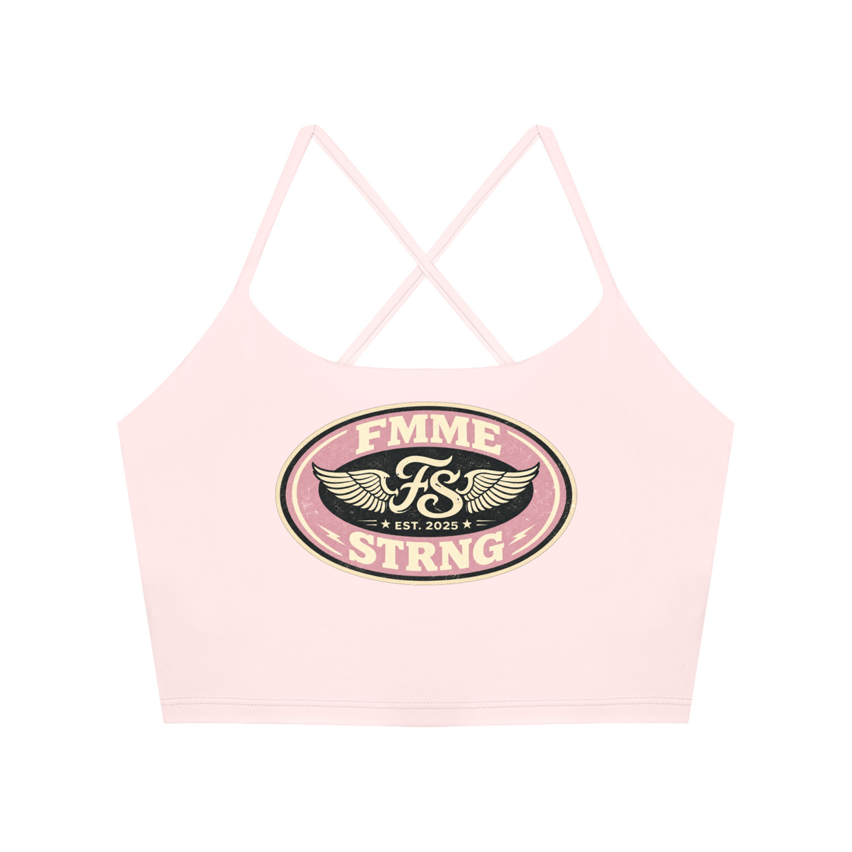 Women's Ruched Cropped Yoga Tank Top