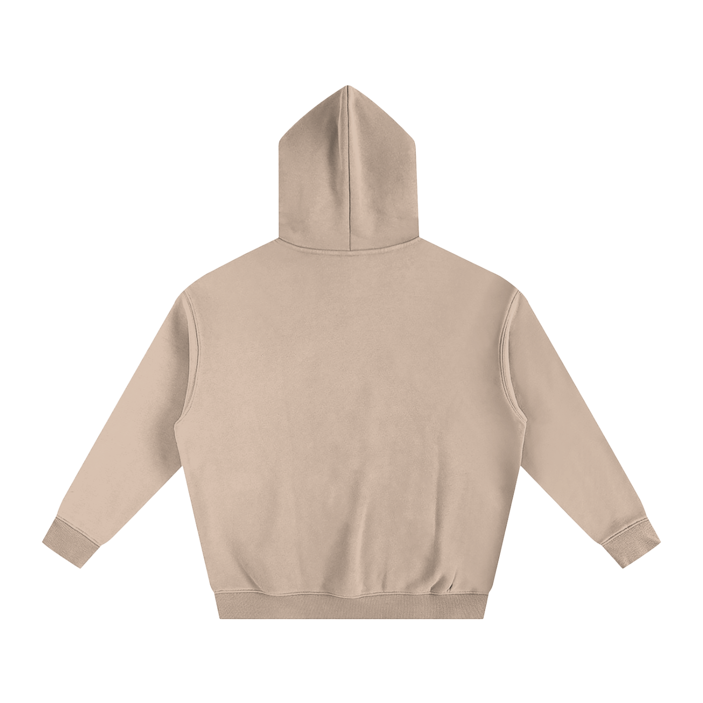 Oversized Drop Shoulder Fleece Hoodie 🌫️ 🍂