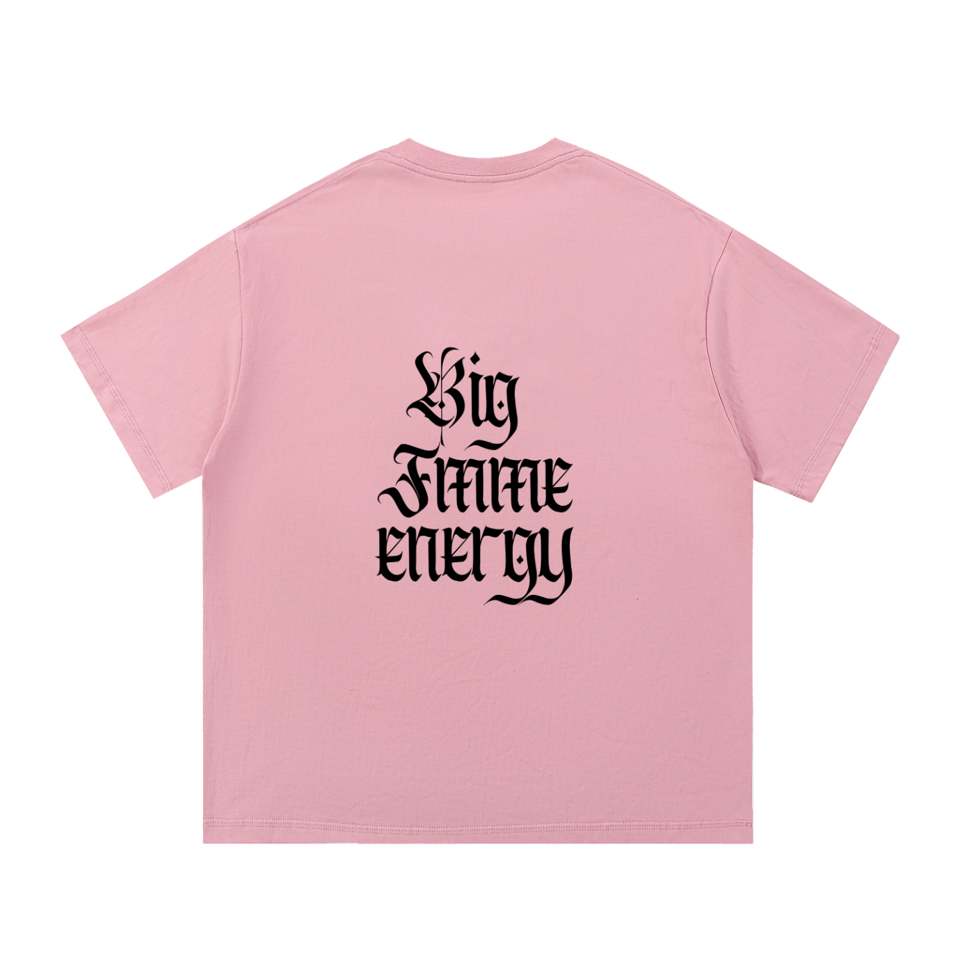 Fmme Strng Essential Cotton Tee 🤍✨ (Big Femme Energy 💅)