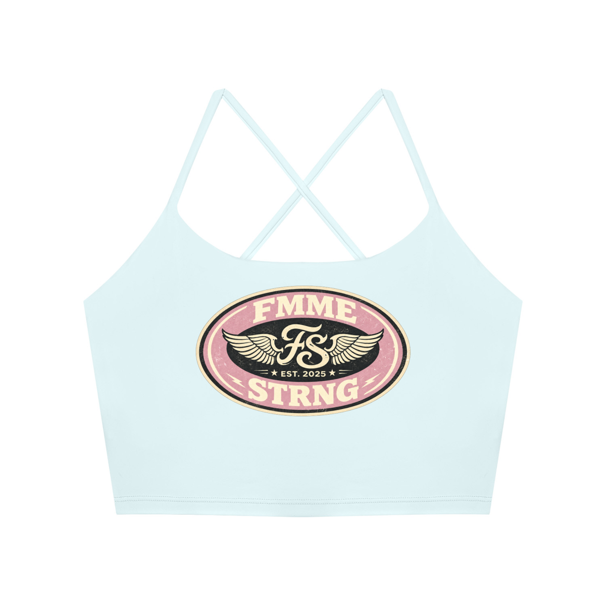 Women's Ruched Cropped Yoga Tank Top