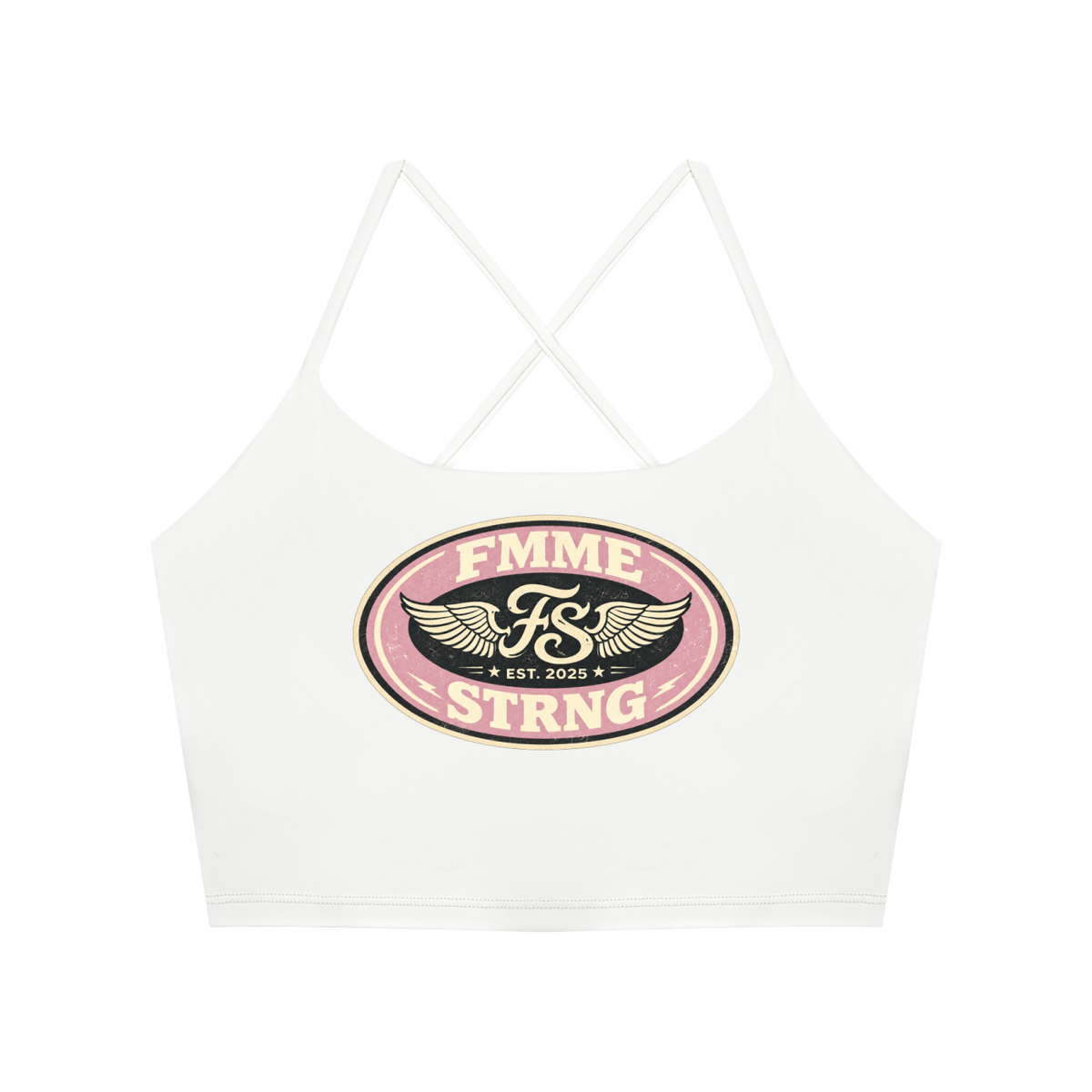 Women's Ruched Cropped Yoga Tank Top