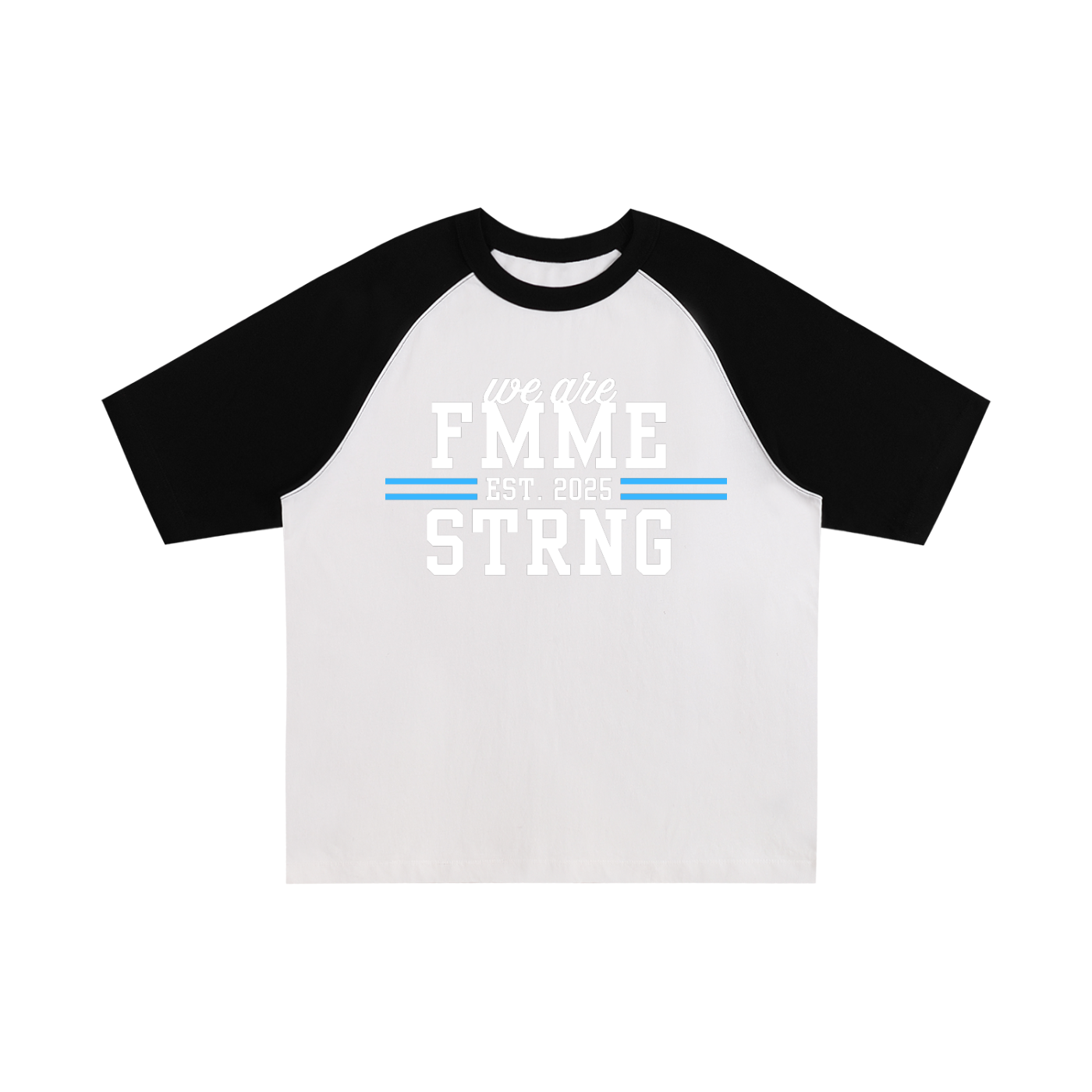 🤍 Color-Blocked Raglan Sleeve T-Shirt 🤍