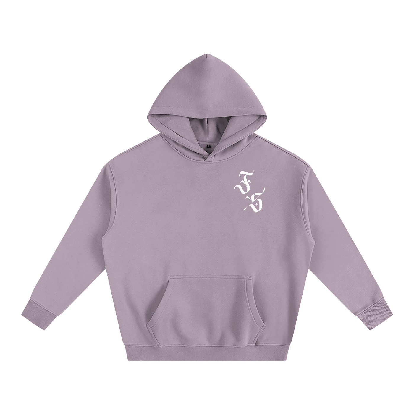 Oversized Drop Shoulder Fleece Hoodie 🌫️ 🍂