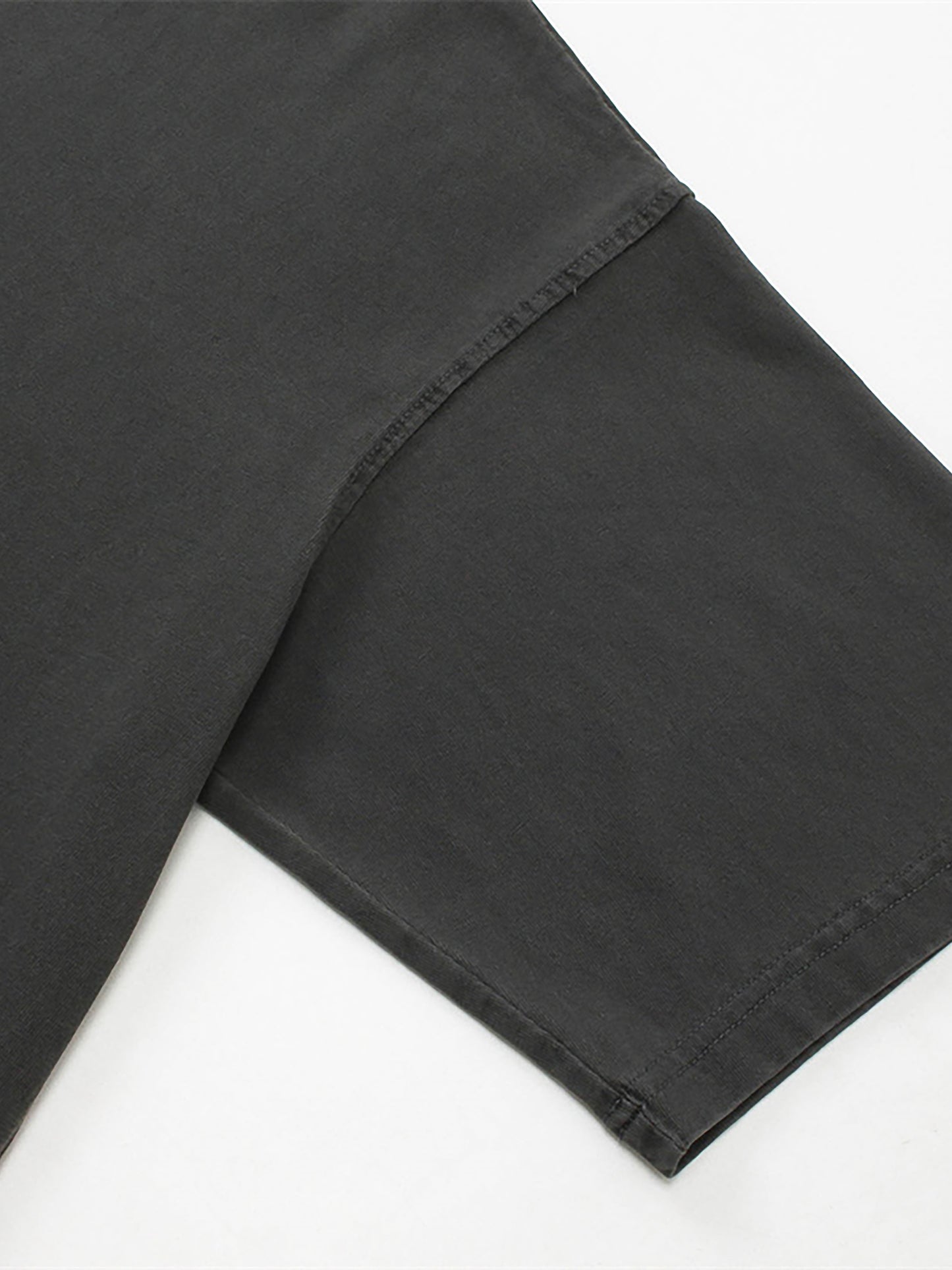 Enzyme Washed T-Shirt – Micro Fmme Strng Typography 🤍 🩶 💙