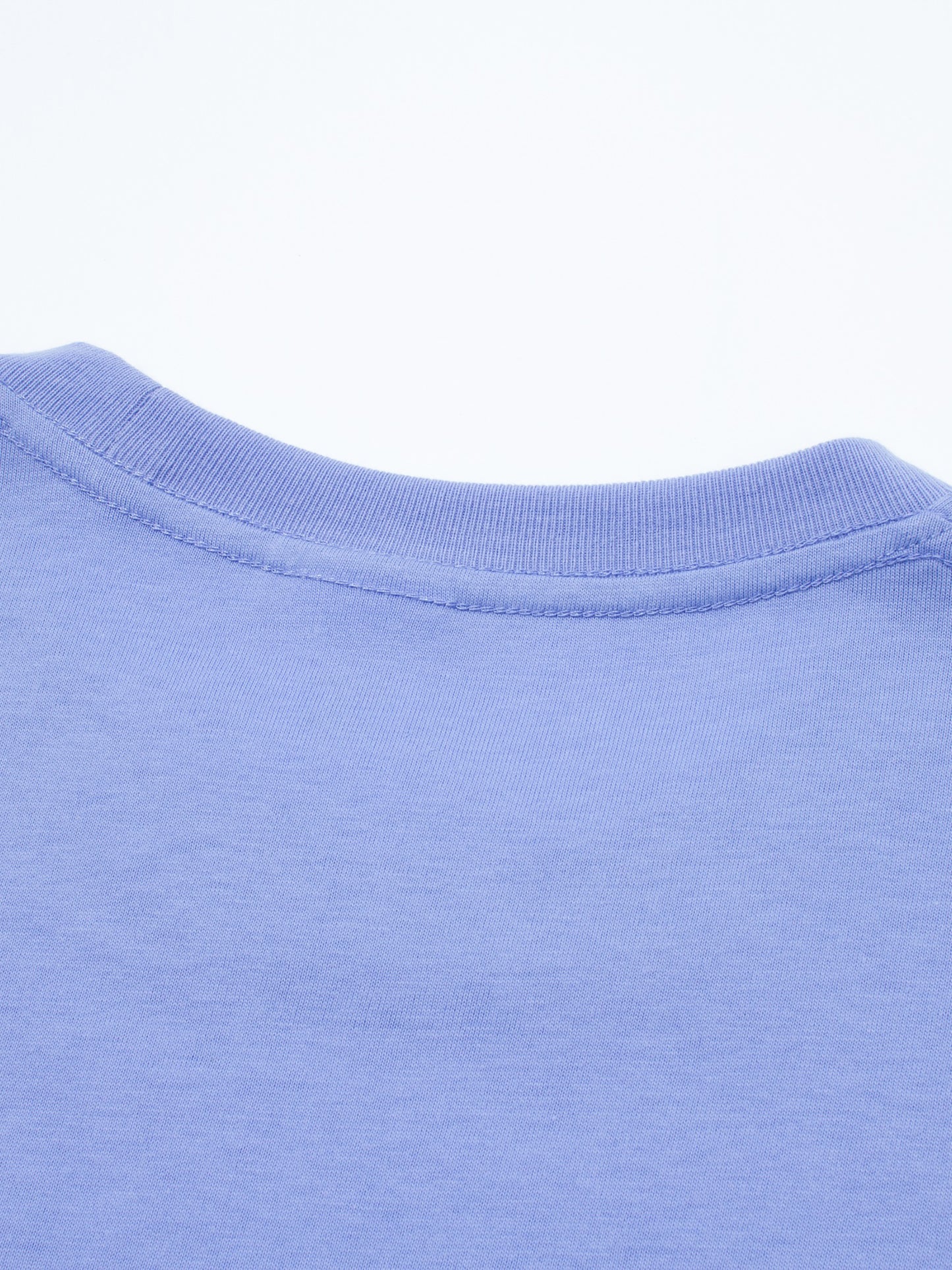 Baby Rose Oversized Tee 🌸 🤍 🩶 💙