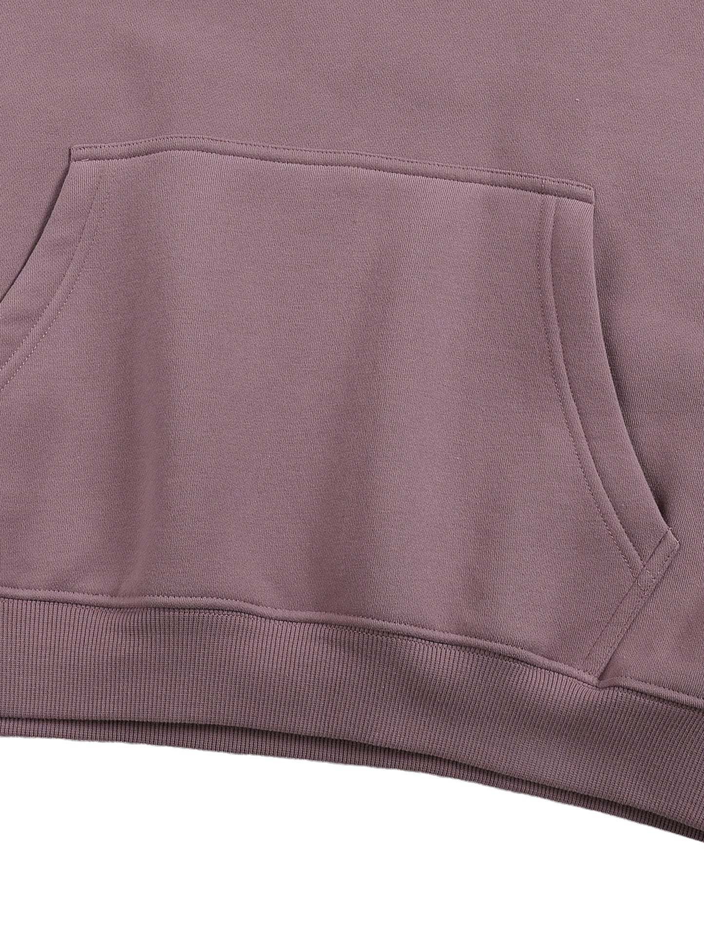 Oversized Drop Shoulder Fleece Hoodie 🌫️ 🍂