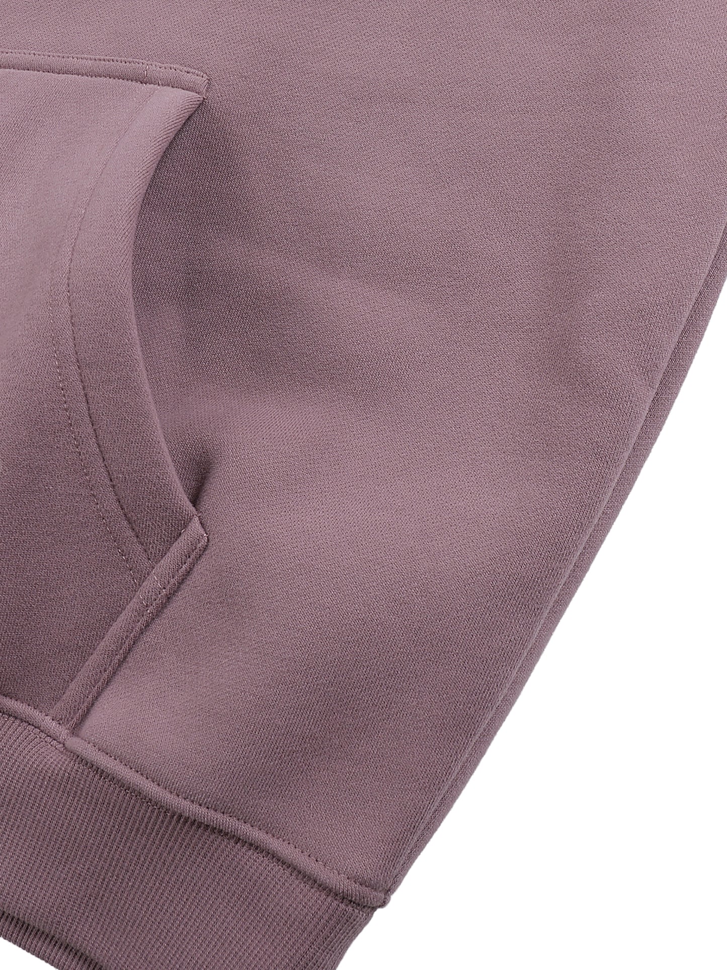 Oversized Drop Shoulder Fleece Hoodie 🌫️ 🍂