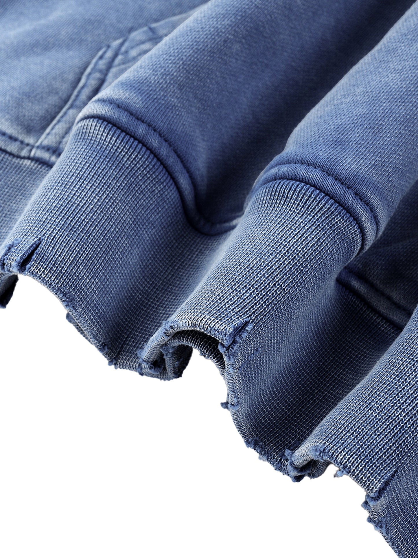 🩶 Snow Wash Hand-Frayed Heavyweight Hoodie 🩶