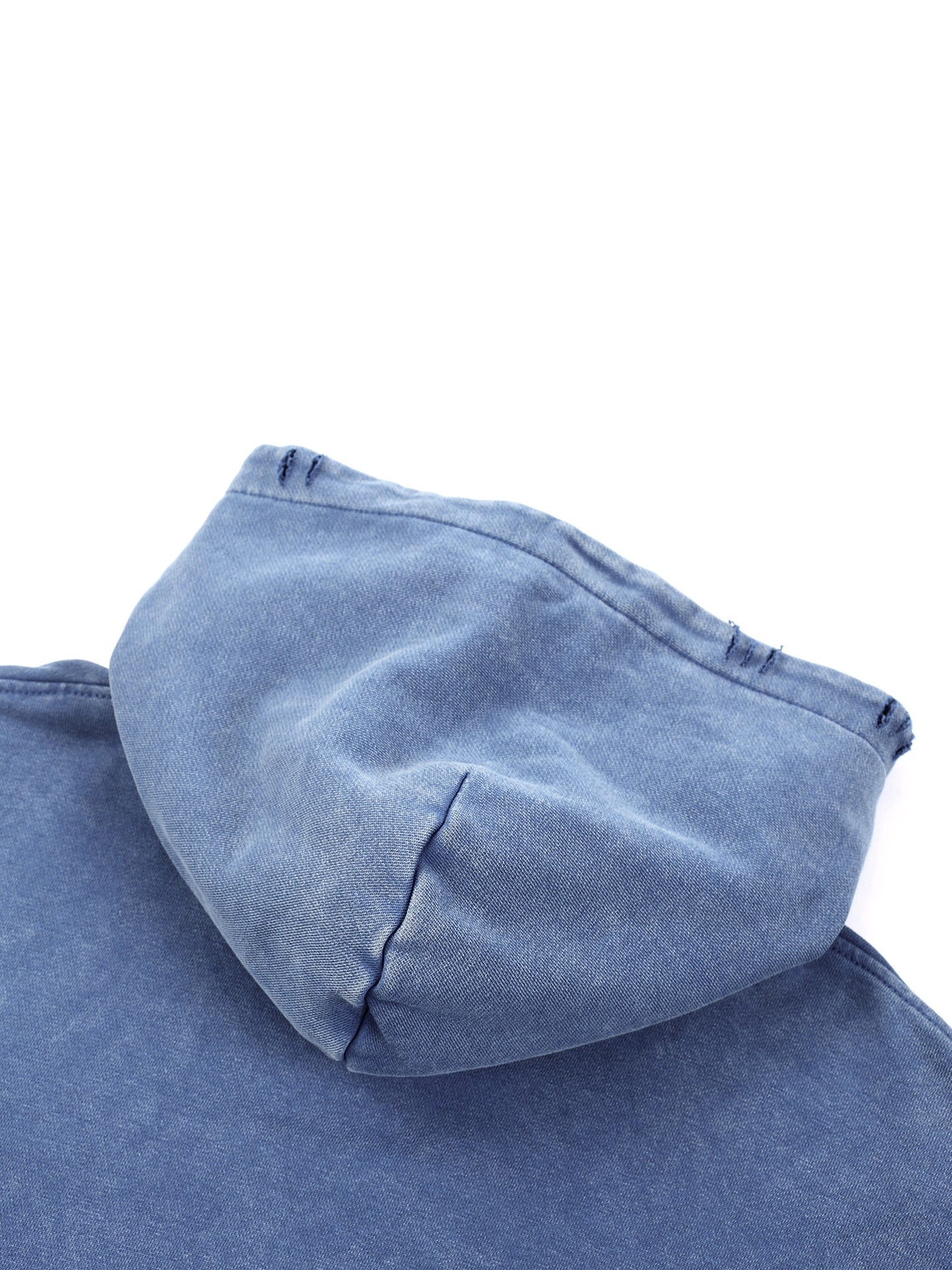 🩶 Snow Wash Hand-Frayed Heavyweight Hoodie 🩶